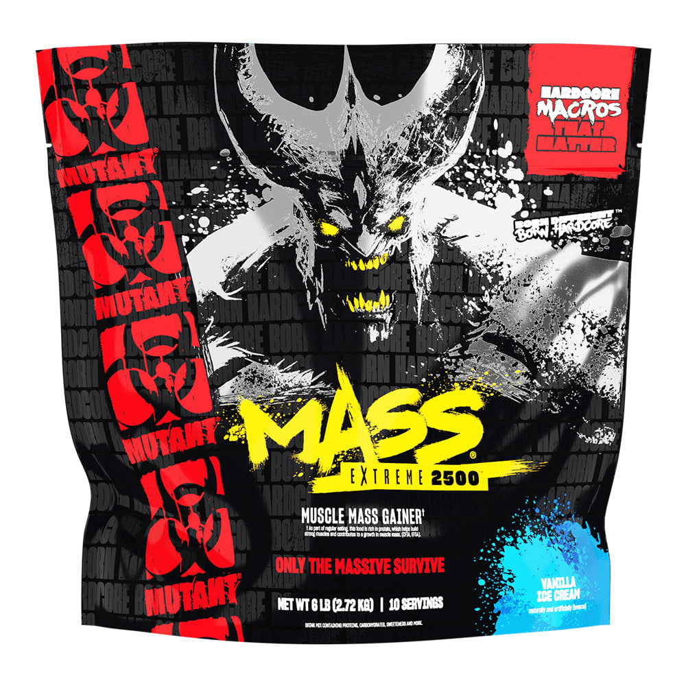 Ganador de masa Mutant Mass Extreme 2500 6 LB vainilla