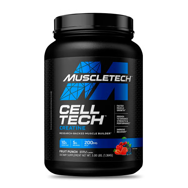 Creatina Cell Tech MuscleTech 3 LB fruit punch